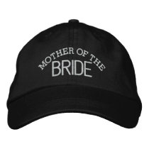 Mother of the BRIDE Embroidered Baseball Caps
