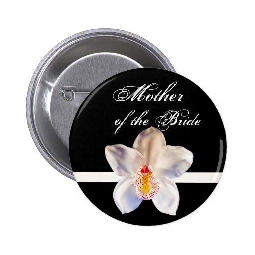 Mother Of The Bride  Wedding ID Badge Button