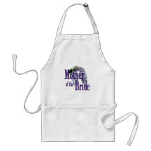 Mother of the Bride/ Wisteria Wedding Apron