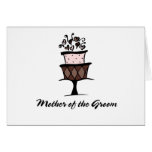 Mother of the Groom Cake Cards