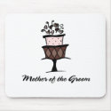 Mother of the Groom Cake mousepads