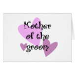 Mother of the Groom cards