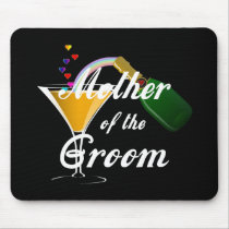 Mother of the Groom Champagne Toast mousepads