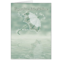 Mother of the Groom Congratulations card with flow