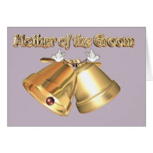 Mother of the Groom. mother's Mother. Mum of Groom Greeting Card