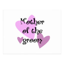 Mother of the Groom Post Cards