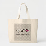 Mother of the groom tote bag