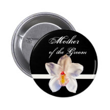Mother Of The Groom Wedding ID Badge Button