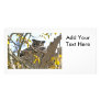 Mother Owl and Baby in Nest Custom Photo Card