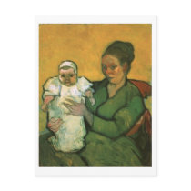 Mother Roulin with Her Baby, Vincent Van Gogh Postcards