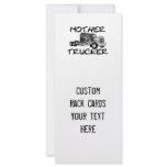 MOTHER TRUCKER - BLACK & WHITE rack cards