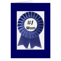 Mother's Day #1 Mum Award Card