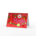 Mother's Day - #1 Mum - Greeting card