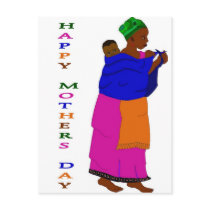 Mother's Day African Post Cards
