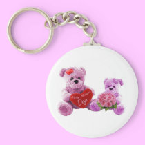 Mothers Day Bear keychains