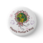 Mother's Day bouquet buttons