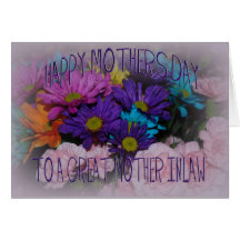 Mother's Day Card For Mother InLaw