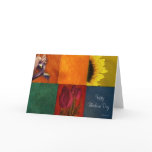 Mother's Day Card Patchwork Flowers