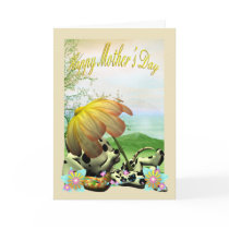 Mother's Day Card, with little dog