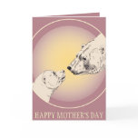 Mother's Day Cards Polar Bear Greeting Card