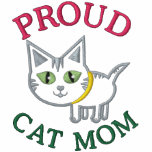 Mother's Day Cat Embroidered embroidered shirts