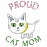 Mother's Day Cat Embroidered embroidered shirts