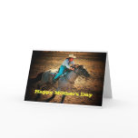 Mother's Day Cowgirl Card