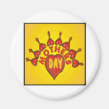 Mothers Day Fridge Magnet