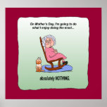 Mother's Day Funny Maw Poster Print