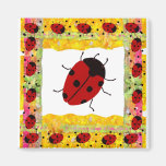 Mother's Day Ladybug Refrigerator Magnet