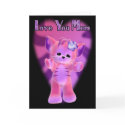 Mother's Day, Love You Mum Tiger Toes Card