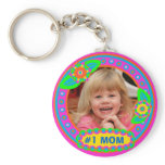 Mother's Day / Mum Custom Photo & Text Keychain