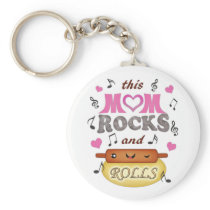 Mother's Day / Mum Rock & Bake Key Chain
