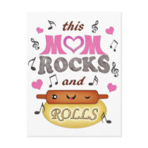 Mother's Day / Mum Rock & Bake Postcard