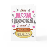 Mother's Day / Mum's Birthday Rock & Bake Card
