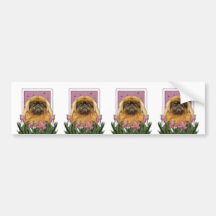 Mothers Day - Pekingese - Pebbles Bumper Sticker