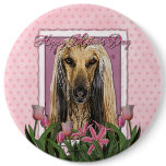 Mothers Day - Pink Tulips - Afghan
