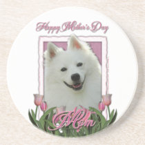 Mothers Day - Pink Tulips - American Eskimo