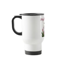 Mothers Day - Pink Tulips - Bichon Frise
