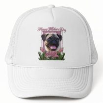 Mothers Day - Pink Tulips - Pug