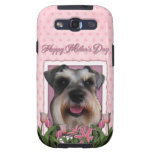 Mothers Day - Pink Tulips - Schnauzer