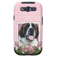 Mothers Day - Pink Tulips - St Bernard - Mae