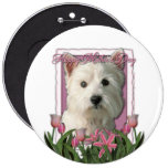 Mothers Day - Pink Tulips - Westie