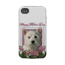 Mothers Day - Pink Tulips - Westie