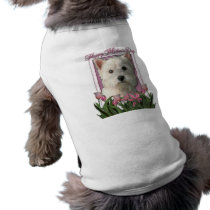 Mothers Day - Pink Tulips - Westie