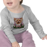 Mothers Day - Pink Tulips - Yorkshire Terrier Tees