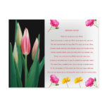 Mothers day Prayer poem postcards