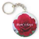 Mother's Day Red Rose, Mum's Keys keychains
