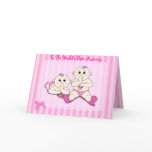 Mother's Day - Twin Baby Girls Card
