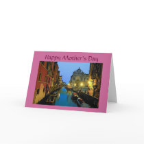 Mother's Day Venice Card